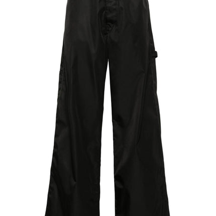 Off White Trousers Black