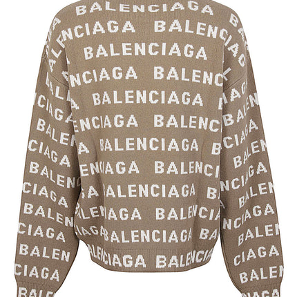 Balenciaga Sweaters Beige