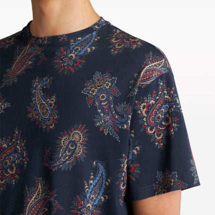 Etro T-shirts and Polos Blue