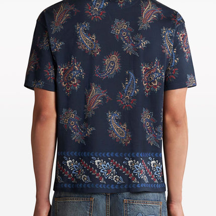 Etro T-shirts and Polos Blue