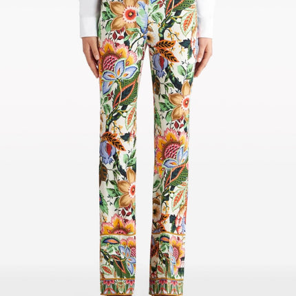 Etro Trousers White