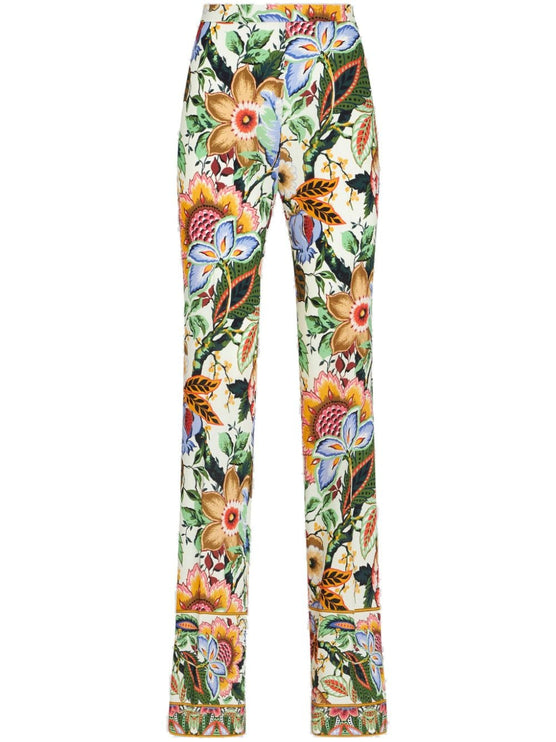 Etro Trousers White