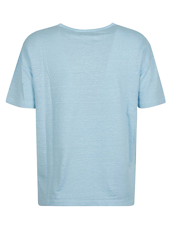 Base T-shirts and Polos Clear Blue