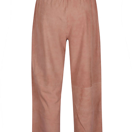 Via Masini 80 Trousers Powder