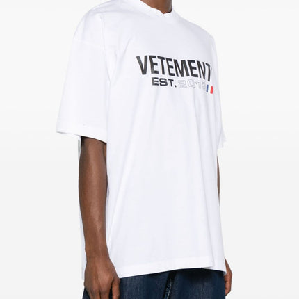 Vetements T-shirts and Polos White