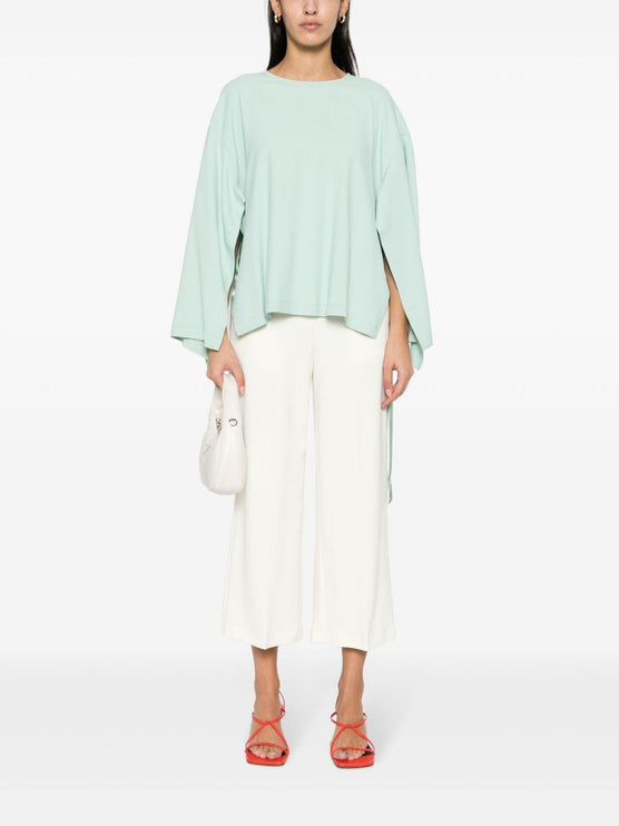 Erika Cavallini Semi-Couture Trousers White