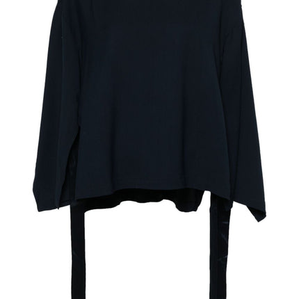 Erika Cavallini Semi-Couture Top Blue