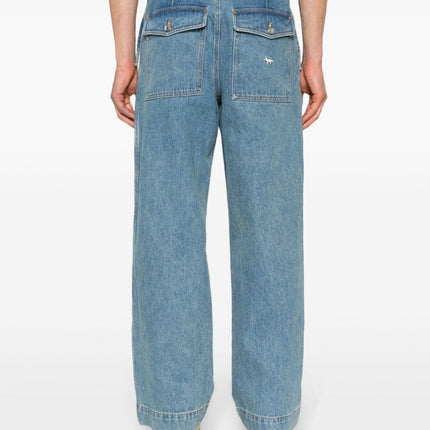 MAISON KITSUNE' Jeans Clear Blue