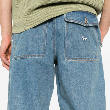 MAISON KITSUNE' Jeans Clear Blue