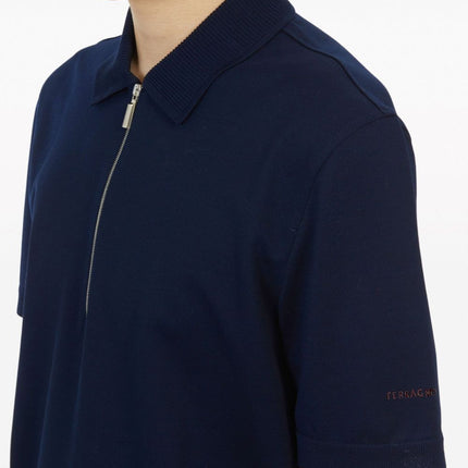 Ferragamo T-shirts and Polos Blue