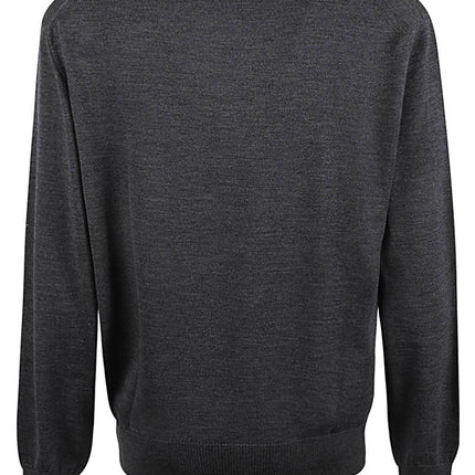 Ami Paris Sweaters Grey