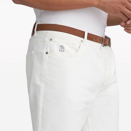 Brunello Cucinelli Jeans White