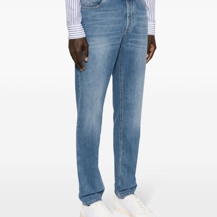 Brunello Cucinelli Jeans Clear Blue