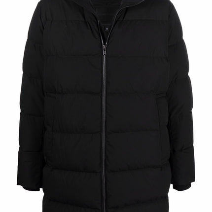 Emporio Armani Coats Black