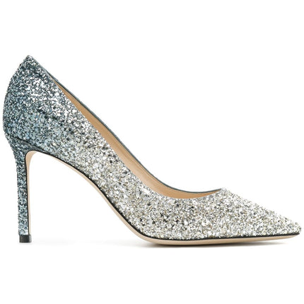 Jimmy Choo With Heel Silver