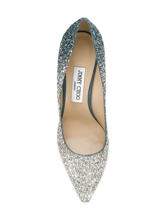 Jimmy Choo With Heel Silver