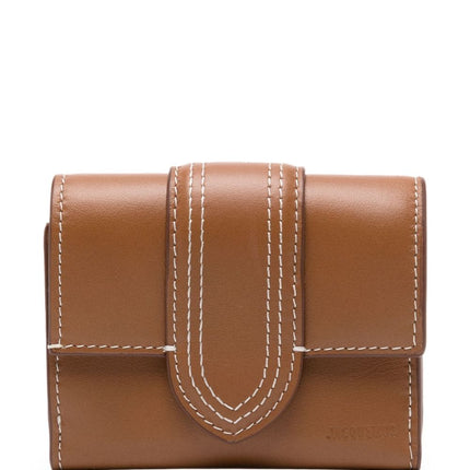 JACQUEMUS Wallets Leather Brown