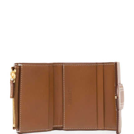 JACQUEMUS Wallets Leather Brown