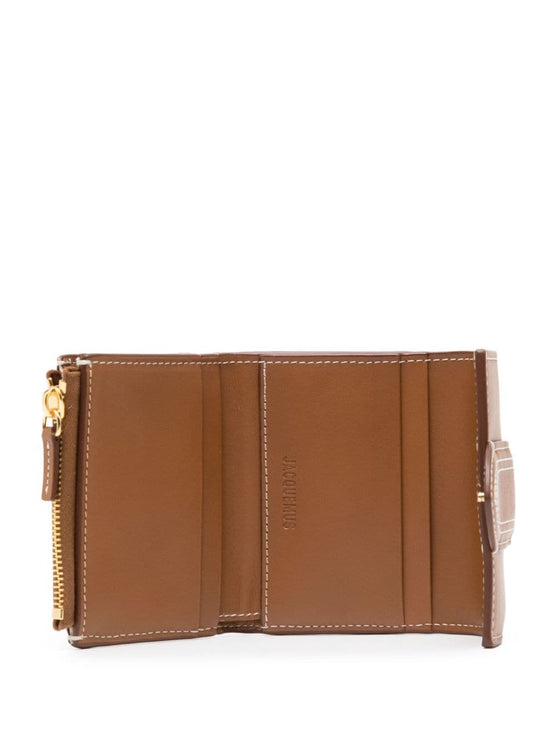 JACQUEMUS Wallets Leather Brown