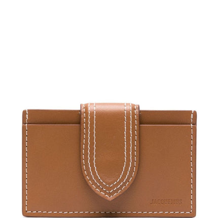 JACQUEMUS Wallets Leather Brown