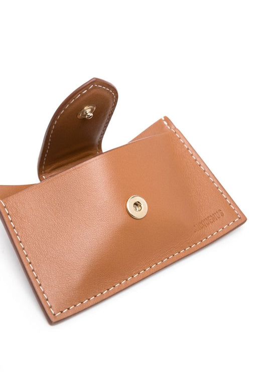 JACQUEMUS Wallets Leather Brown