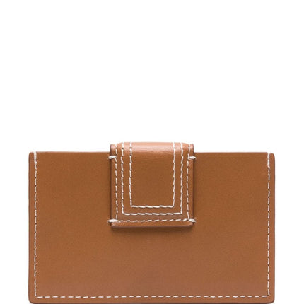 JACQUEMUS Wallets Leather Brown