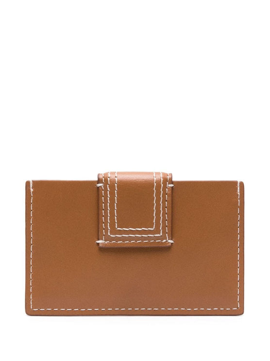 JACQUEMUS Wallets Leather Brown