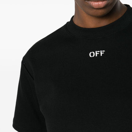 Off White T-shirts and Polos Black