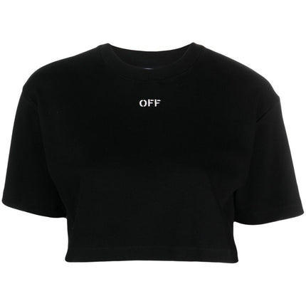 Off White T-shirts and Polos Black