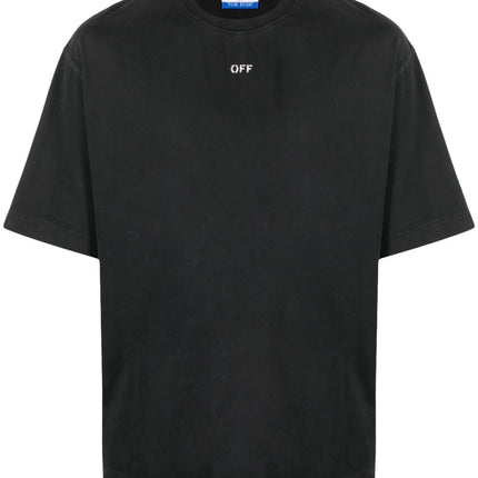 Off White T-shirts and Polos Black