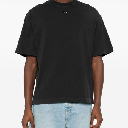 Off White T-shirts and Polos Black