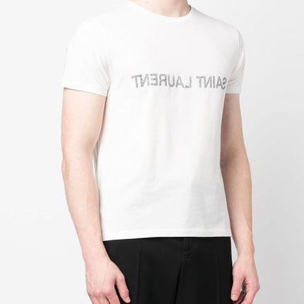 Saint Laurent  T-shirts and Polos White