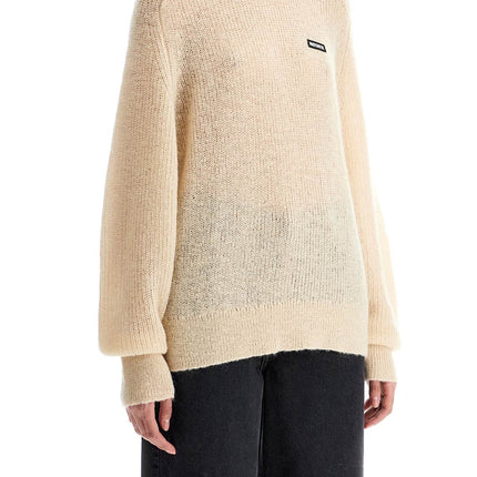 Rotate mohair blend pullover sweater