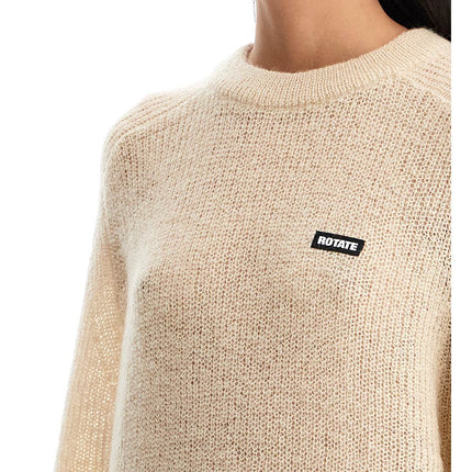 Rotate mohair blend pullover sweater