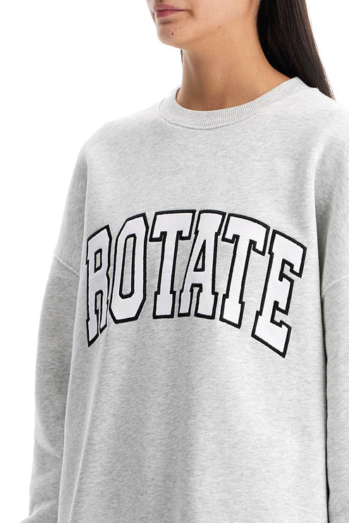 Rotate oversized branded sweat