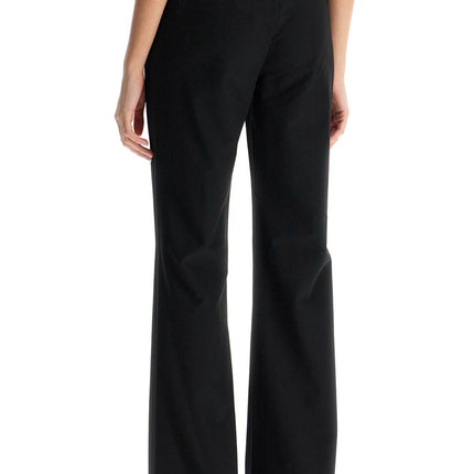 Rotate elegant pink recycled polyester women's trousers