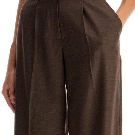 Magda Butrym wide stretch wool trousers for comfortable fit