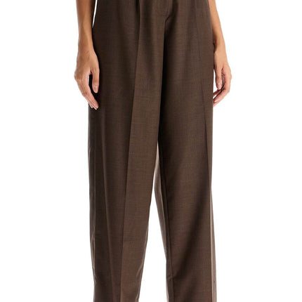 Magda Butrym wide stretch wool trousers for comfortable fit