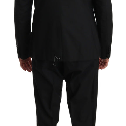 Ensemble de costumes martini élégant noir slim fit