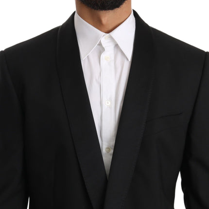 Ensemble de costumes martini élégant noir slim fit