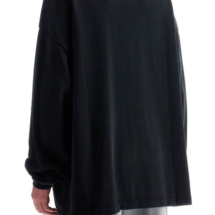 Fear Of God ESSENTIALS black cotton oversized sweater with logo