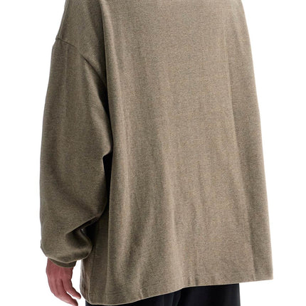 Fear Of God ESSENTIALS heather gray cotton oversized t-shirt