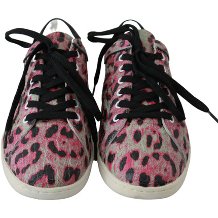 Sneaker in pelle multicolore