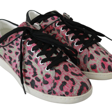 Sneaker in pelle multicolore