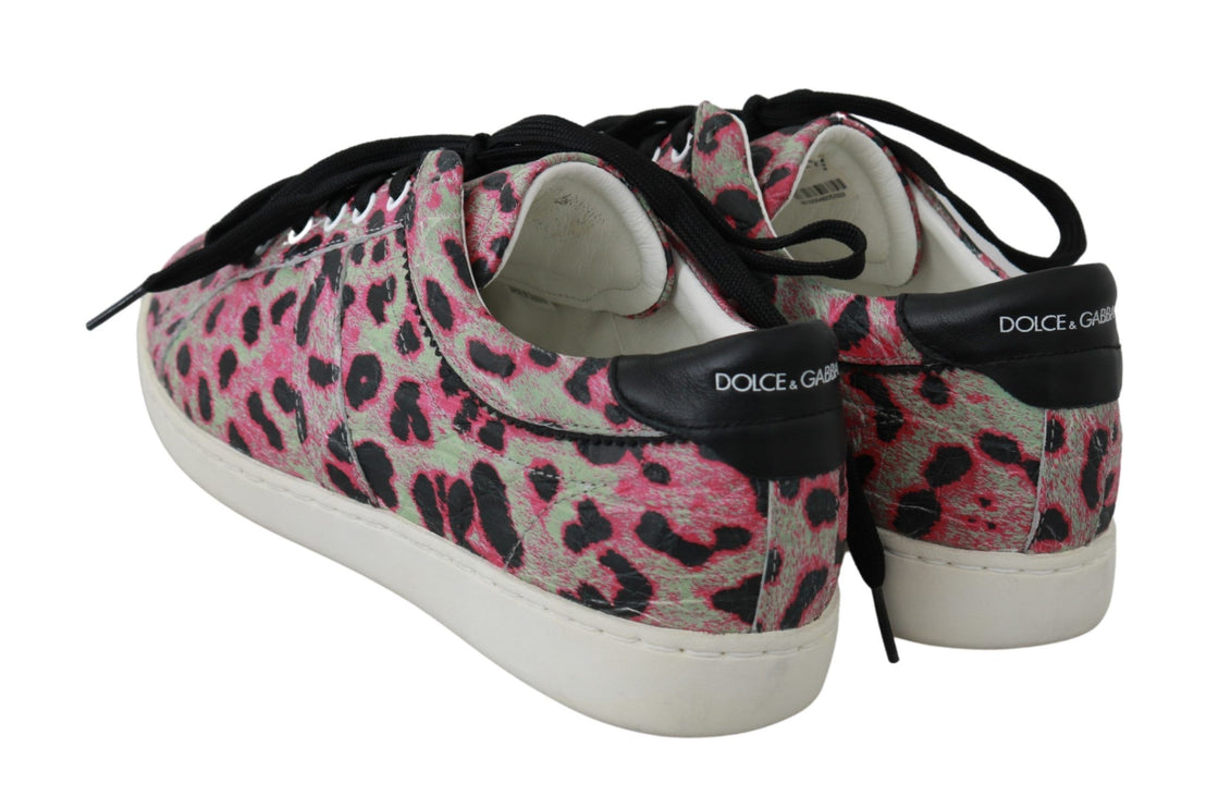 Sneaker in pelle multicolore