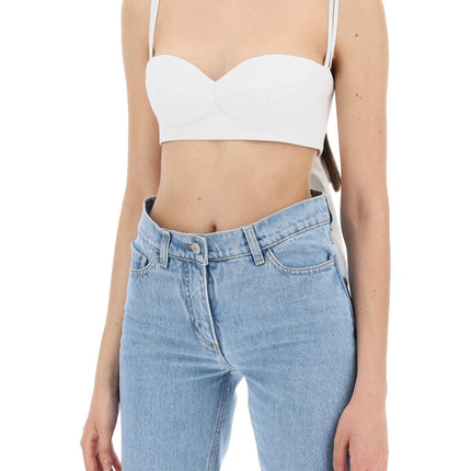 Magda Butrym "rose top bralette with