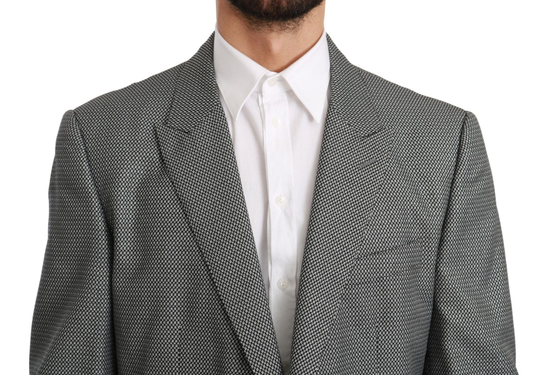 Blazer élégant Grey Fantasy Match Slim Fit