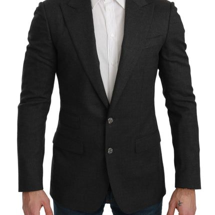 Blazer formel élégant gris slim fit