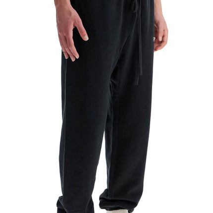 Fear Of God ESSENTIALS black heavy fleece sweatpants