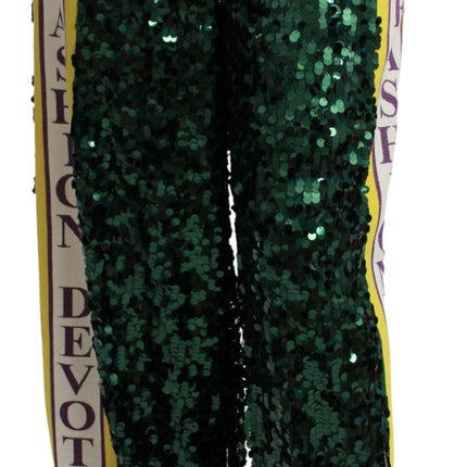 Pantalon à paillettes multicolores exclusif